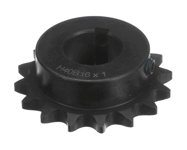 CHICAGO DRYER 1201-230 PROCKET #40 16T 1"" BORE KWAY 2 STSCRW (CHD1201-230) Each