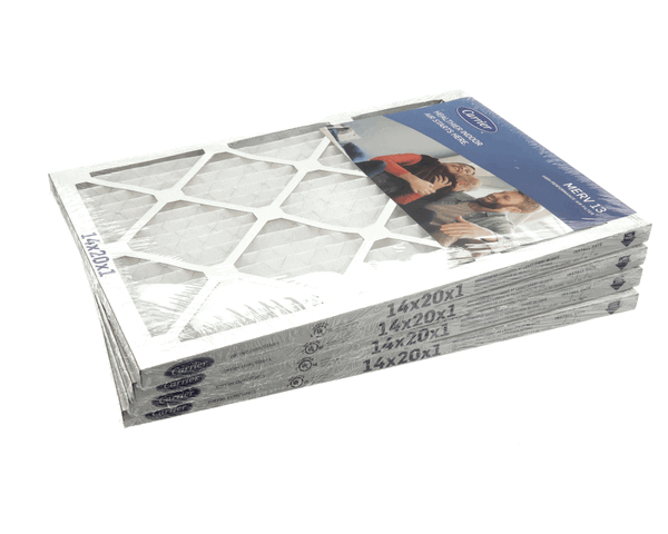 CARRIER 14X20X1-M13-C-P4 MERV 13 1" AIR FILTER, 14"X20"X1", 4 PAC (CIA14X20X1-M13-C-P4) Each