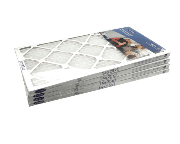 CARRIER 14X25X1-M13-C-P4 MERV 13 1" AIR FILTER, 14"X25"X1", 4 PAC (CIA14X25X1-M13-C-P4) Each