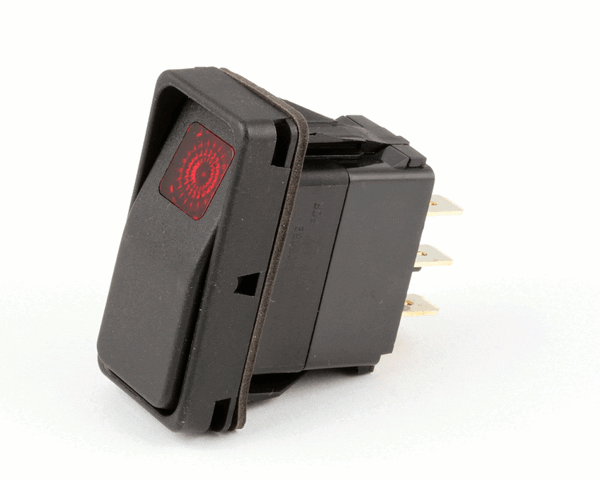 CLEVELAND 19993 SWITCH;RCKR;DPDT;ON/OFF RED LT (CLE19993) Each