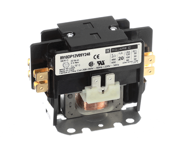 CMA Dish Machines 00404.81 Contactor 220V 20 Amp Dp (CMA00404-81) Each