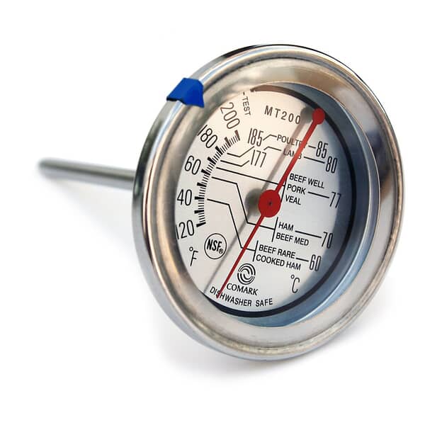 COMARK MT200K DIAL MEAT THERMOMETER, 2 3/4 I (CMRKMT200K) Each
