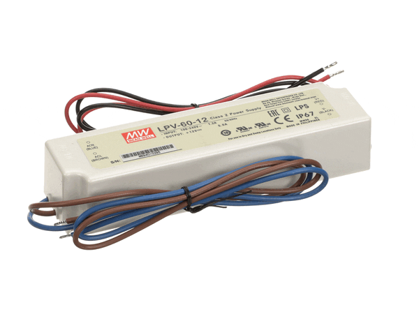 CONTINENTAL REFRIGERATION 4-700 POWER SUPPLY (VAC>DC) 100-240VAC>>12VDC, (CNT4-700) Each