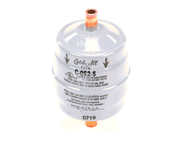 CONTINENTAL REFRIGERATION 40775 DRIER (LIQUID LINE) C-052S (1/4 COPPER C (CNT40775) Each