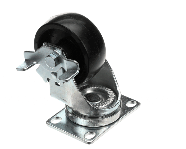 CONTINENTAL REFRIGERATION 50216 CASTER FLAT PLATE (3" W/ BRAKE) (4-5/16" (CNT50216) Each