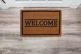 Arkwright Home® Coir Natural Printed Rug 16x24 (Hanger) Assorted, Case of 5 (COIR-16X24H-CS) Case of 5