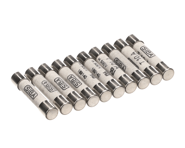 CONVOTHERM 4056355 FUSE T10A 10 PC.6.3X32MM CONVO (COV4056355) Each