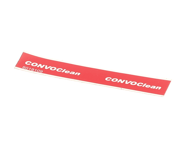 CONVOTHERM 6019109 CONVOCLEAN ADHESIVE LABEL (COV6019109) Each