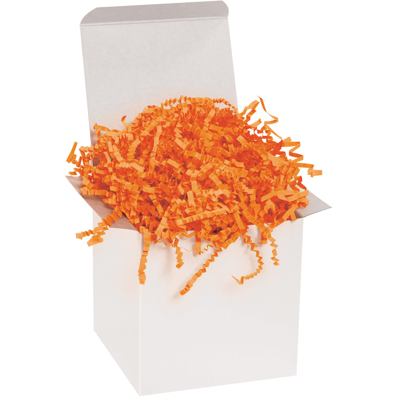 10 lb. Orange Crinkle Paper, Each Each