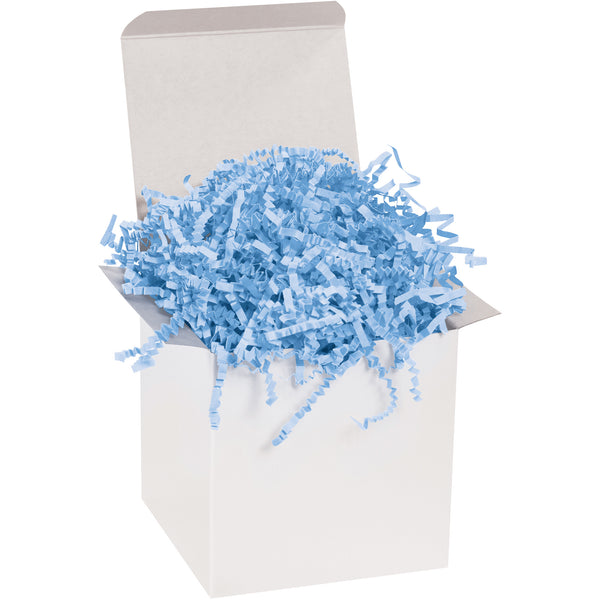 10 lb. Light Blue Crinkle Paper, Each Each