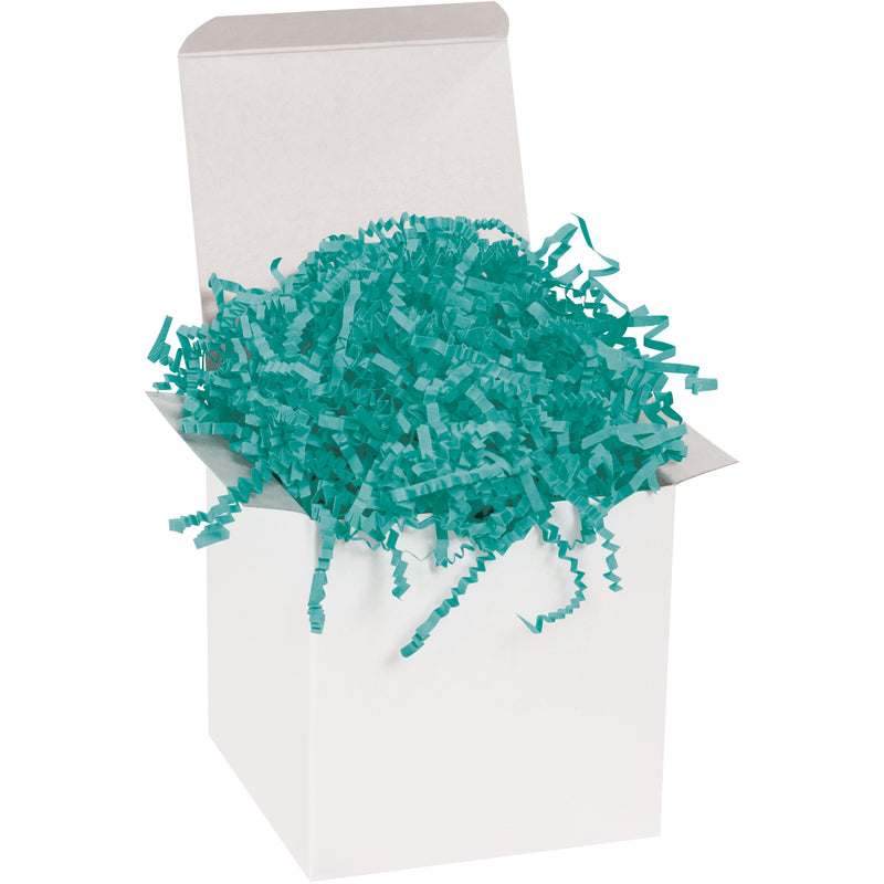 10 lb. Teal Crinkle Paper, Each Each