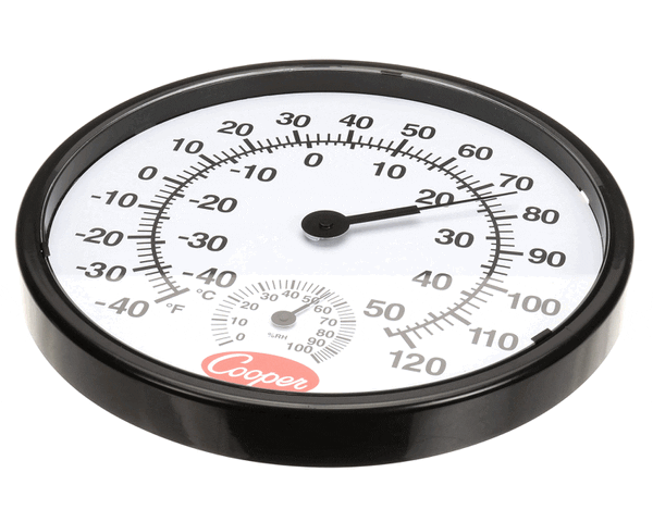 Cooper Atkins 212-150-8 12 Wall Thermometer -40/120 F/ C W/ Humi (CP212-150-8) Each