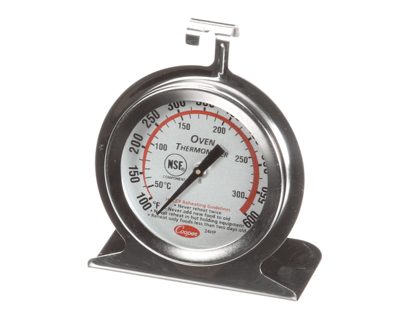 COOPER ATKINS 24HP-01-1 OVEN THERMOMETER NSF HACCP SS 100/600 F/ (CP24HP-01-1) Each