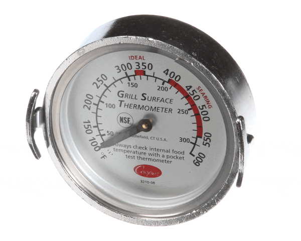 COOPER ATKINS 3210-08-1-E GRILL SURFACE THERMOMETER NSF 100/600 F/ (CP3210-08-1-E) Each
