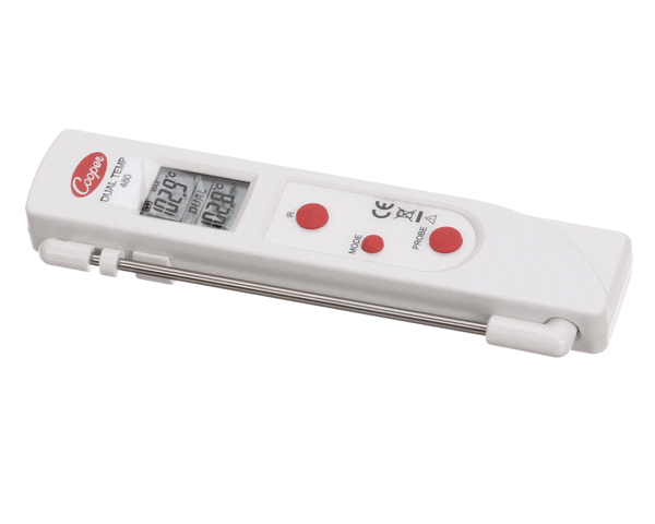 COOPER ATKINS 480-0-8 DUAL TEMP IR THERM. W/-27/428 F/ C PROBE (CP480-0-8) Each