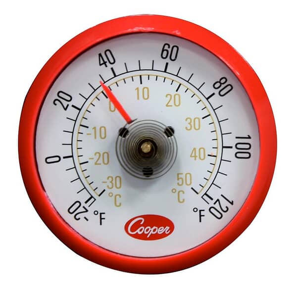 Cooper Atkins 535-0-8 Cooler Thermometer W/ Magnet -20/120 F/ (CP535-0-8) Each