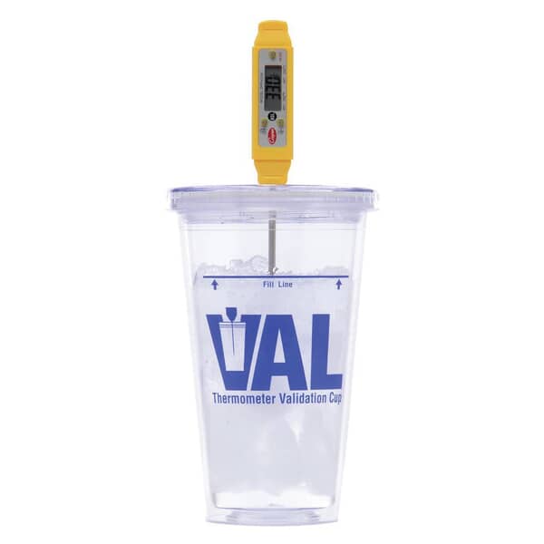 COOPER ATKINS 9325 VALCUP THERMOMETER VALIDAT CUP CARTON 12 (CP9325) Each