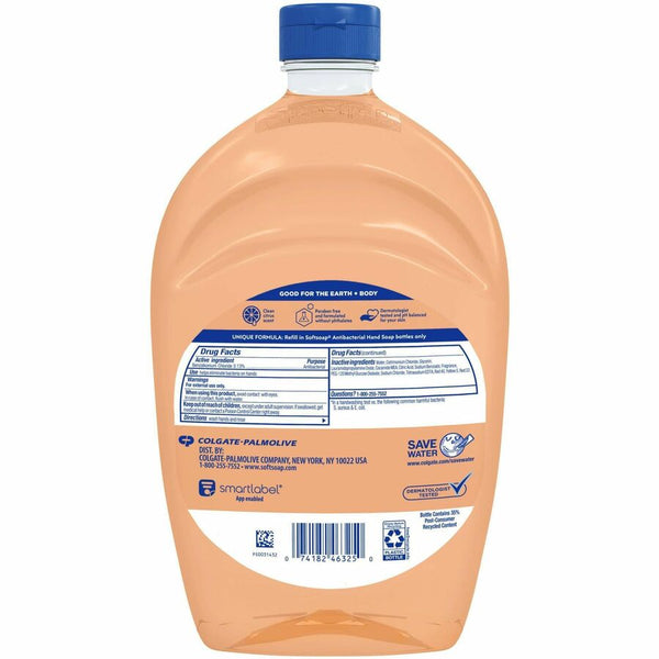 Softsoap Liquid Hand Soap, Antibacterial, Crisp Clean (CPCUS05261A) Each