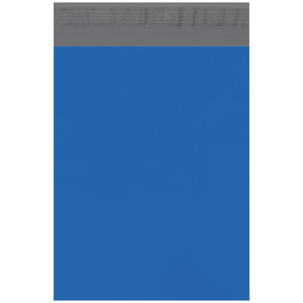 10 x 13" Blue Poly Mailers, Case Of 100 Case Of 100