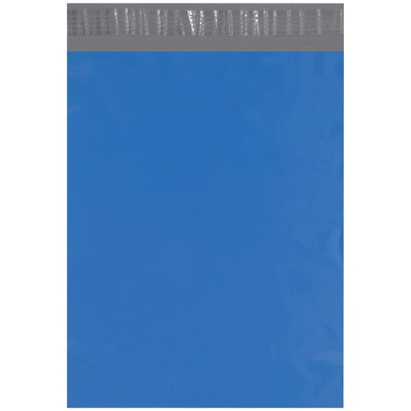 12 x 15 1/2" Blue Poly Mailers, Case Of 100 Case Of 100