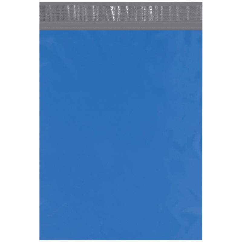 12 x 15 1/2" Blue Poly Mailers, Case Of 100 Case Of 100