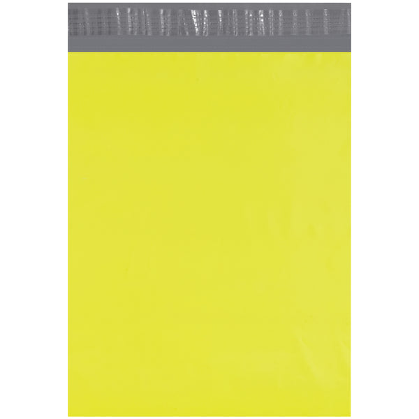 12 x 15 1/2" Yellow Poly Mailers, Case Of 100 Case Of 100