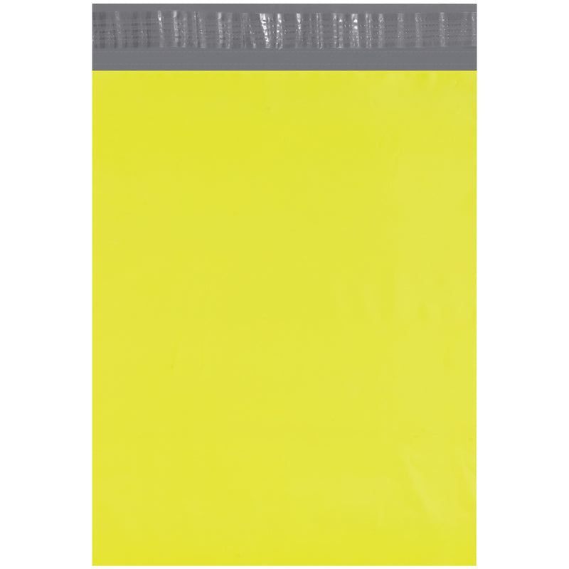 12 x 15 1/2" Yellow Poly Mailers, Case Of 100 Case Of 100