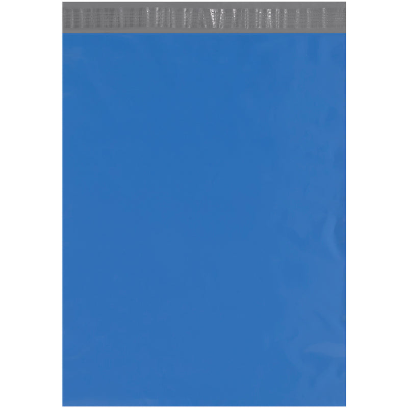 14 1/2 x 19" Blue Poly Mailers, Case Of 100 Case Of 100