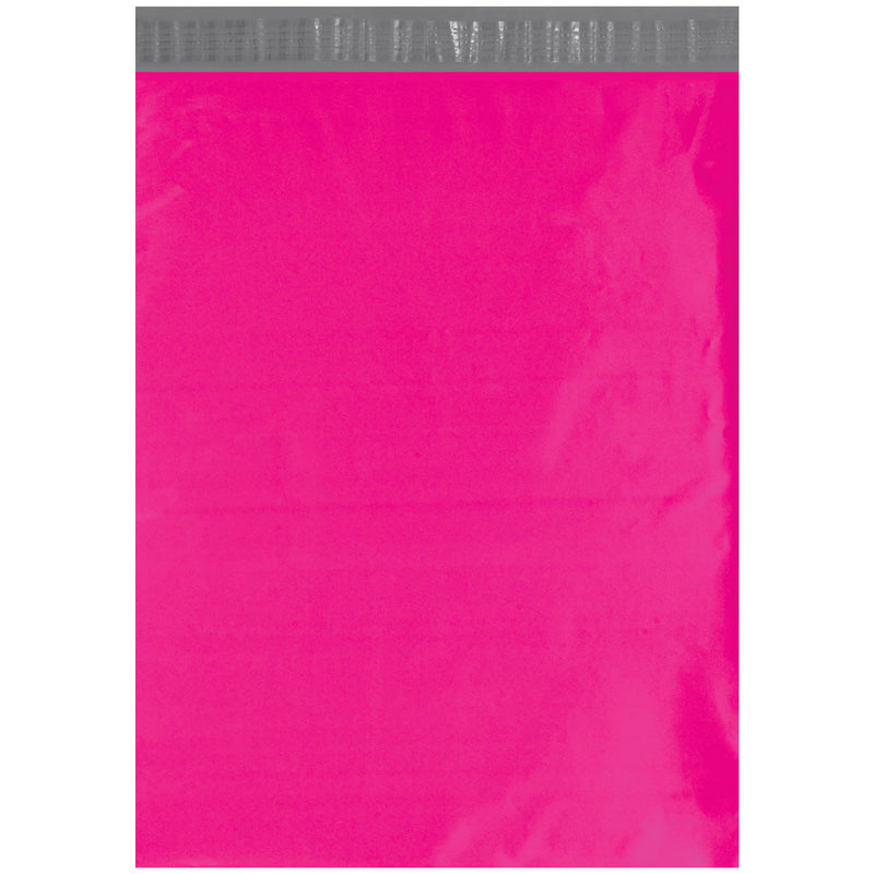 14 1/2 x 19" Pink Poly Mailers, Case Of 100 Case Of 100