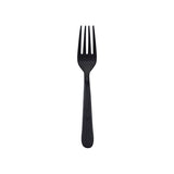 Safety Zone® Heavy Weight Polypropylene Unwrapped Fork, Black, Case of 1000 (SZNCPPHWFKBKE1) Case of 1000