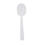Safety Zone® Heavy Weight Polypropylene Unwrapped Soup Spoon, White, Case of 1000 (SZNCPPHWSSBKW1) Case of 1000