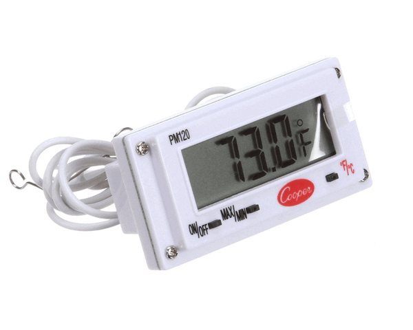 COOPER ATKINS PM120-0-8 DIGITAL PANEL THERMOMETER 2.6 X 1.4, 1.5 (CPPM120-0-8) Each
