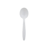 Safety Zone® Soupspoon Heavyweight Polysty, Case of 1000 (SZNCPSHWSSBKW1) Case of 1000