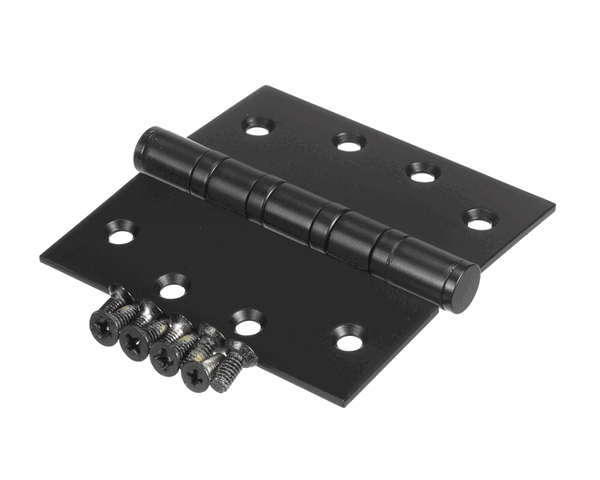 Styleline 7121B-Kit Hinge,4In Ball Bearning, Black (CRD7121B-KIT) Each