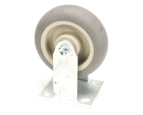 CRES COR 0569262 CASTER 6D, RUBBER DONUT, PLT, RIGID (CRE0569262) Each