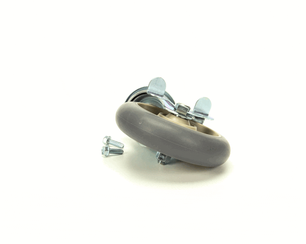 CRES COR 0569311BK CASTER KIT 5D, STEM W/BRAKE (CRE0569311BK) Each