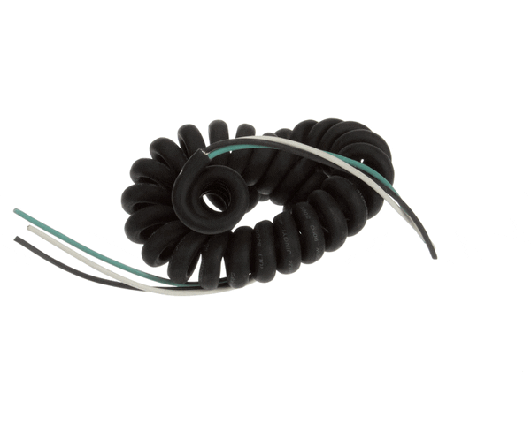 CRES COR 834006 CORD-COIL 18/3, 16", BLACK (CRE0834006) Each