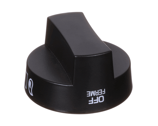 Crown Verity 2080 Knob, Black (CRNV2080) Each