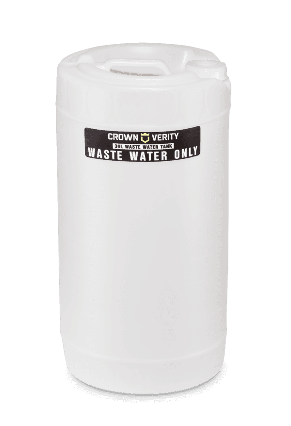 CROWN VERITY ZSC-2282-K TANK, 30L, WASTE, INCLUDES CAP (CRNVZSC-2282-K) Each