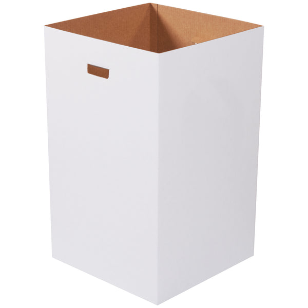 Corrugated Trash Can Plain - 40 Gallon (CRR40) Bundle Of 10