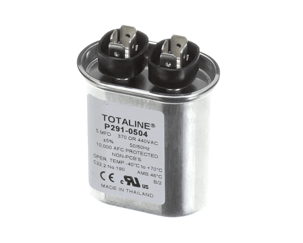 CARRIER HVAC P291-0504 CAPACITOR (5 UF @370VAC) (CRRP291-0504) Each