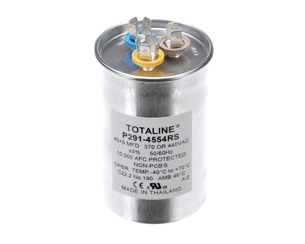 Carrier HVAC P291-4554Rs Dual Capacitor 45/5 440V Rnd (CRRP291-4554RS) Each