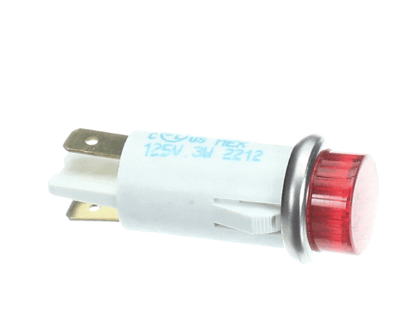 CROWN STEAM 4753-7 PILOT LIGHT, ROUND - RED, 125V (CRWN4753-7) Each