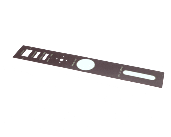 CROWN STEAM 7002-1 PANEL LABEL - RED (CRWN7002-1) Each