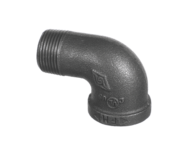 CROWN STEAM 9012-4 ST. ELBOW 3/4 BLK (DMS-40) (CRWN9012-4) Each