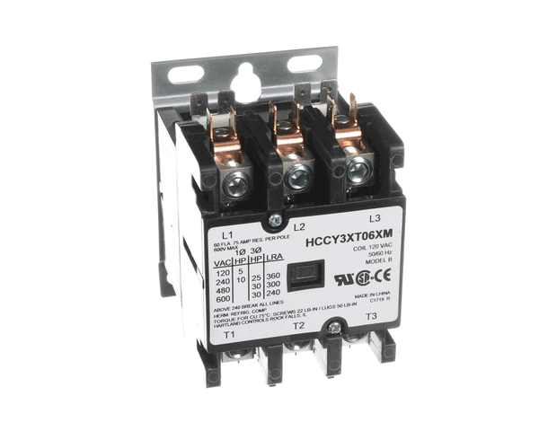 CROWN STEAM 9349-120 3 POLE, 60 FLA, 75 AMP 120V (CRWN9349-120) Each