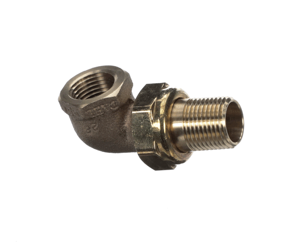 CROWN STEAM 9697-1 BRASS UNION ELBOW - 90 DEG. X 1/2" PIPE (CRWN9697-1) Each