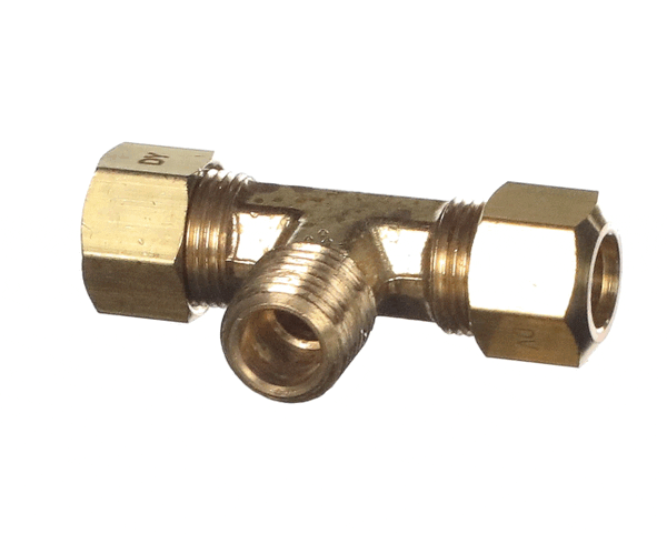 CROWN STEAM 9738-6 BRASS COMP. TEE; 3/8" T X 1/4" MPT X 3/8 (CRWN9738-6) Each