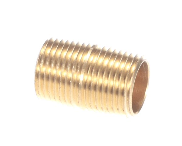CROWN STEAM 9841-2 BRASS CLOSE NIPPLE; 3/8" MPT (CRWN9841-2) Each