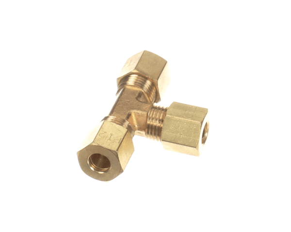 CROWN STEAM 9972-1 BRASS 1/4 COMPRESSSING TEE (CRWN9972-1) Each